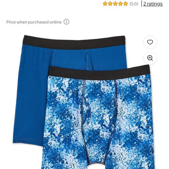 Athletic Works Boys Performance Shorts – 2-Pack - Picture 3 of 10